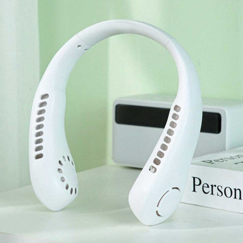 Portable Neck Fan Electric Wireless Fan Rechargeable