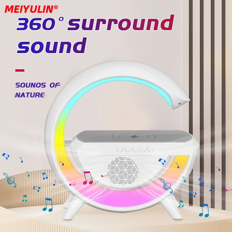 G Lamp Smart Bluetooth Speaker Wireless Fast Charger