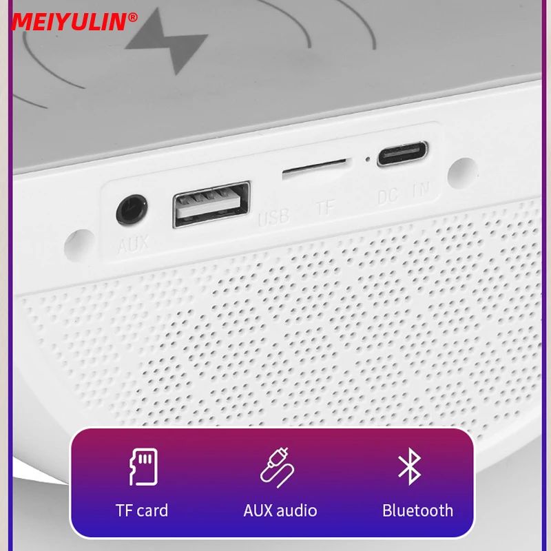 G Lamp Smart Bluetooth Speaker Wireless Fast Charger