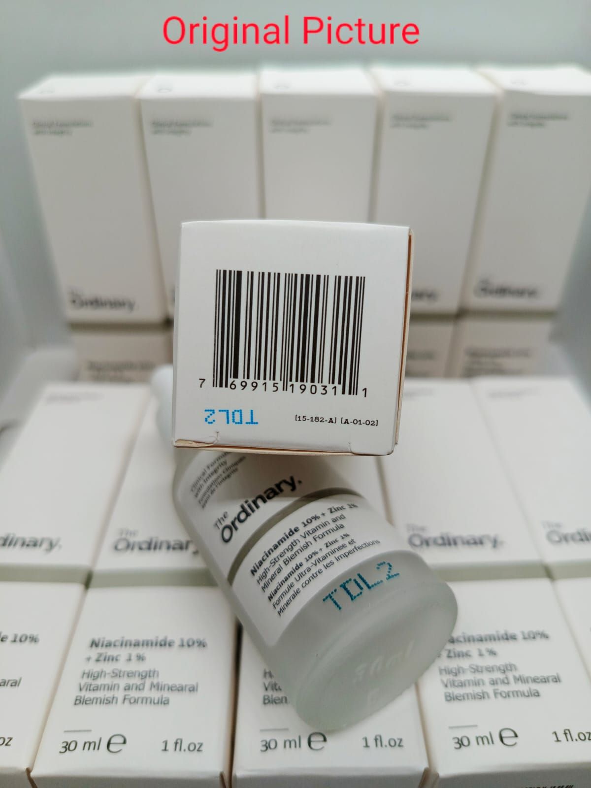 The Ordinary Niacinamide Zinc 30ml (Bar Code With Batch Code)